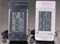 室内、室外最高最低温度計(時計付)/ 品番 M14A728AC-10  M14A728AC-11