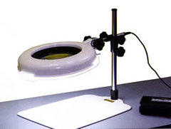 LED照明拡大鏡(調光なし)/品番 MA77SKS-B-2Xシリーズ